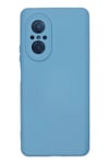 Mey İthalat®  Huawei Nova 9 SE Kılıf Nano içi Kadife Silikon - Mavi