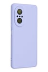 Mey İthalat®  Huawei Nova 9 SE Kılıf Nano içi Kadife Silikon - Lila