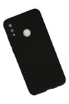 Mey İthalat®  Huawei P Smart 2019 Kılıf Nano içi Kadife Silikon - Siyah