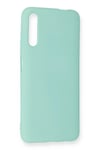 Mey İthalat®  Huawei P Smart Pro / Y9S Kılıf Nano içi Kadife Silikon - Turkuaz
