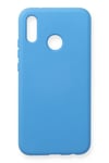 Mey İthalat®  Huawei P20 Lite Kılıf Nano içi Kadife Silikon - Mavi