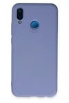 Mey İthalat®  Huawei P20 Lite Kılıf Nano içi Kadife Silikon - Lila