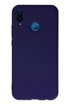 Mey İthalat®  Huawei P20 Lite Kılıf Nano içi Kadife Silikon - Mor