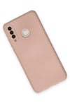 Mey İthalat®  Huawei P30 Lite Kılıf Nano içi Kadife Silikon - Pudra