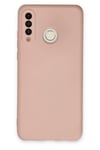 Mey İthalat®  Huawei P30 Lite Kılıf Nano içi Kadife Silikon - Pudra