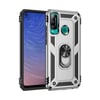 Mey İthalat®  Huawei P40 Lite E Kılıf Sofya Yüzüklü Silikon Kapak - Gümüş
