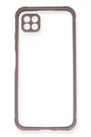 Mey İthalat®  Huawei P40 Lite Kılıf Miami Şeffaf Silikon - Açık Mor