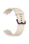 Mey İthalat®  Huawei Watch Fit 3 Klasik Kordon - Bej