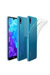 Mey İthalat®  Huawei Y5 2019 Kılıf Lüx Şeffaf Silikon