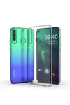 Mey İthalat®  Huawei Y6P Kılıf Lüx Şeffaf Silikon - Şeffaf