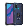 Mey İthalat®  Huawei Y6P Kılıf Sofya Yüzüklü Silikon Kapak - Lacivert