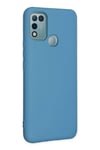 Mey İthalat®  İnfinix Hot 10 Play Kılıf Nano içi Kadife Silikon - Mavi