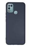 Mey İthalat®  İnfinix Hot 10 Play Kılıf Nano içi Kadife Silikon - Lacivert