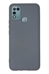 Mey İthalat®  İnfinix Hot 10 Play Kılıf Nano içi Kadife Silikon - Gri