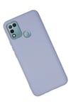 Mey İthalat®  İnfinix Hot 10 Play Kılıf Nano içi Kadife Silikon - Lila