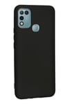 Mey İthalat®  İnfinix Hot 10 Play Kılıf Nano içi Kadife Silikon - Siyah