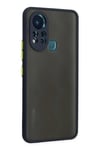 Mey İthalat®  İnfinix Hot 11s Kılıf Montreal Silikon Kapak - Lacivert