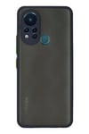 Mey İthalat®  İnfinix Hot 11s Kılıf Montreal Silikon Kapak - Lacivert