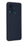 Mey İthalat®  İnfinix Hot 11s Kılıf Nano içi Kadife Silikon - Lacivert