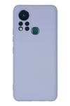 Mey İthalat®  İnfinix Hot 11s Kılıf Nano içi Kadife Silikon - Lila
