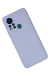 Mey İthalat®  İnfinix Hot 11s Kılıf Nano içi Kadife Silikon - Lila
