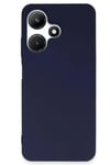 Mey İthalat®  İnfinix Hot 30i Kılıf First Silikon - Lacivert