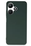 Mey İthalat®  İnfinix Hot 30i Kılıf First Silikon - Koyu Yeşil