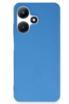 Mey İthalat®  İnfinix Hot 30i Kılıf First Silikon - Mavi