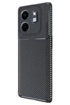 Mey İthalat®  İnfinix Smart 9 Kılıf Auto Focus Karbon Kapak - Siyah
