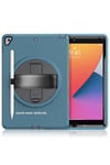 Mey İthalat®  iPad 10.2 (7.nesil) Kılıf Hand Strap Tablet Kılıfı - Turkuaz
