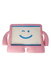 Mey İthalat®  iPad 10.2 (7.nesil) Kılıf Karakter Tablet Silikon - Açık Pembe