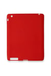 Mey İthalat®  iPad 4 9.7 Kılıf Evo Tablet Silikon - Kırmızı