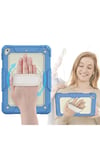 Mey İthalat®  iPad 5 Air 9.7 Kılıf Strap New Tablet Kapak - Mavi