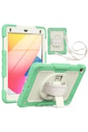 Mey İthalat®  iPad 5 Air 9.7 Kılıf Strap New Tablet Kapak - Yeşil