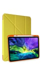 Mey İthalat®  iPad Pro 11 (2018) Kılıf Kalemlikli Mars Tablet Kılıfı - Açık Sarı