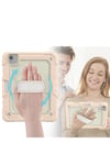 Mey İthalat®  iPad Pro 11 (2020) Kılıf Strap New Tablet Kapak - Pembe