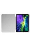 Mey İthalat®  iPad Pro 11 (2024) Kılıf Kalemlikli Mars Tablet Kılıfı - Gri