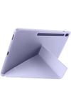 Mey İthalat®  iPad Pro 11 (2024) Kılıf Kalemlikli Hugo Tablet Kılıfı - Lila