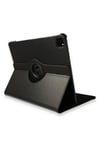 Mey İthalat®  iPad Pro 12.9 (2021) Kılıf 360 Tablet Deri Kılıf - Siyah
