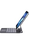 Mey İthalat®  iPad Pro 13 (2024) Kılıf X9P Magic Manyetik Klavyeli Tablet Kılıfı - Siyah