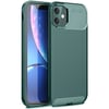Mey İthalat®  iPhone 11 Kılıf Auto Focus Karbon Kapak - Koyu Yeşil