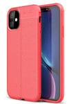 Mey İthalat®  iPhone 11 Kılıf Auto Focus Kapak - Kırmızı