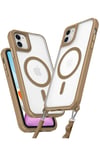 Mey İthalat®  iPhone 11 Kılıf Enka Magsafe Silikon Kılıf - Desert