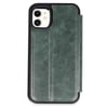 Mey İthalat®  iPhone 11 Kılıf Flip Cover - Koyu Yeşil