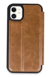 Mey İthalat®  iPhone 11 Kılıf Flip Cover - Taba
