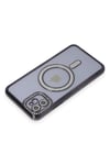Mey İthalat®  iPhone 11 Kılıf Joke Simli Magneticsafe Kılıf - Siyah