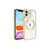 Mey İthalat®  iPhone 11 Kılıf Kross Magneticsafe Kapak - Gold