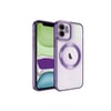 Mey İthalat®  iPhone 11 Kılıf Kross Magneticsafe Kapak - Mor