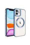 Mey İthalat®  iPhone 11 Kılıf Kross Magneticsafe Kapak - Sierra Blue