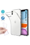 Mey İthalat®  iPhone 11 Kılıf Lüx Şeffaf Silikon